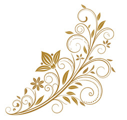 Seamless Floral Pattern Design with Colorful Flowers and Leaves in Decorative Style

