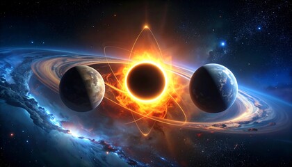 Cosmic Eclipse, planetary alignment