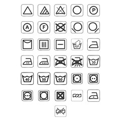 Laundry Symbol Sheet - Laundry