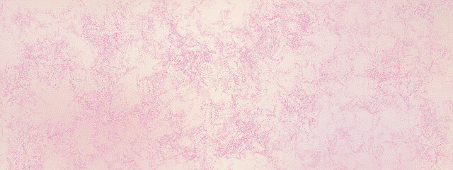 Soft stipple texture with rose gold gradient and pink glitter spray. Dotted vector background in...