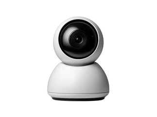 Modern wireless smart home security camera system. Isolated On Transparent Background