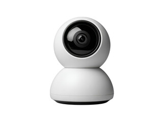 Modern wireless smart home security camera system. Isolated On Transparent Background