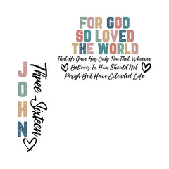 for god so loved the world