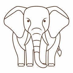elephant cartoon illustration