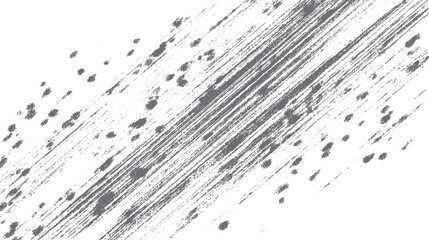 Diagonal scratch pattern on white background. Grunge textured line overlay art. Abstract distressed design element.