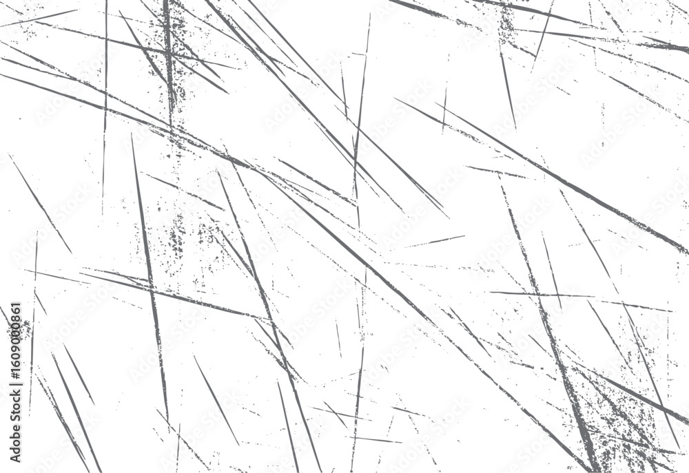 Aufkleber grunge texture with sharp scratch strokes. abstract distressed line pattern background. chaotic mode