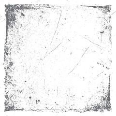 Aged grunge border with cracked texture. Vintage distressed edge background. Abstract worn surface graphic design.