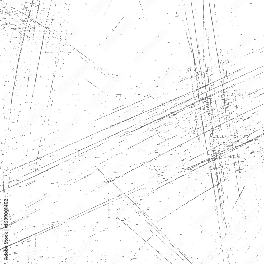 Aufkleber abstract scratched surface with diagonal lines. grunge chaotic texture background. distressed high d