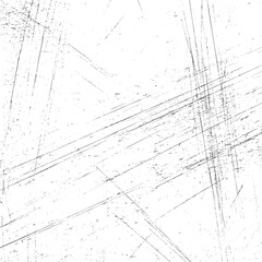 Abstract scratched surface with diagonal lines. Grunge chaotic texture background. Distressed high detail pattern overlay.