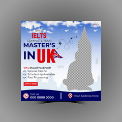 Study in the UK Social Media Post