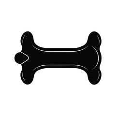 Fototapeta premium Minimal puppies wearing party hats icon vector illustration