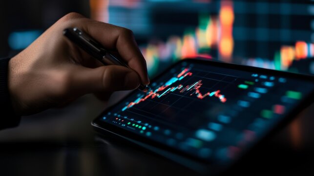 cryptocurrency investor checking DeFi protocols and NFTs,