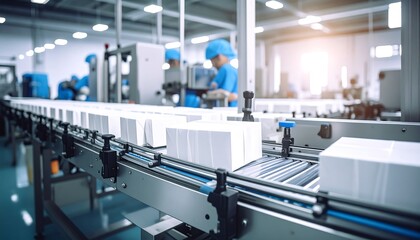 Factory food production line