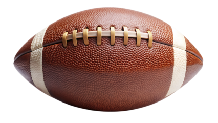 american football ball isolated - on a white background PNG