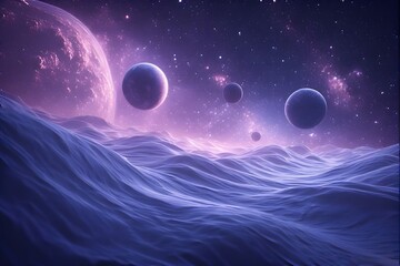 Glass Planets Orbiting a Neon Sun-2