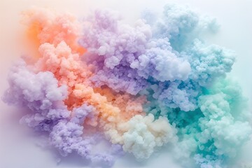 Minimal Abstract Pastel Cloud Swirls-2