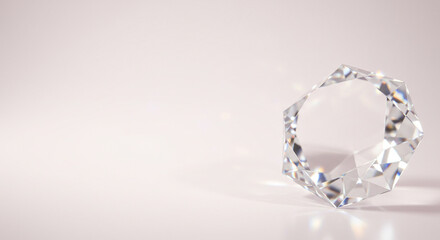 Diamond gemstone sparkling brilliant cut jewelry expensive luxury gem concept