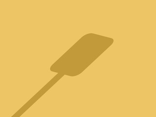 A minimalist abstract image on a light yellow orange background