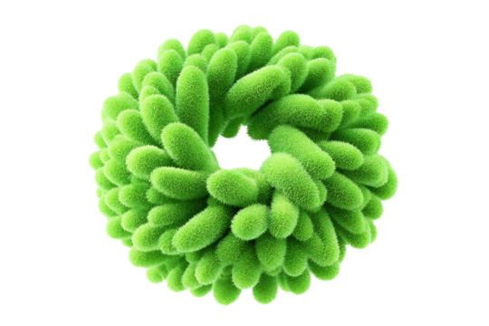 Green abstract fluffy shape.png