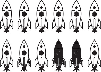 Abstract geometric silhouette of a computer monitor isolated on transparent background