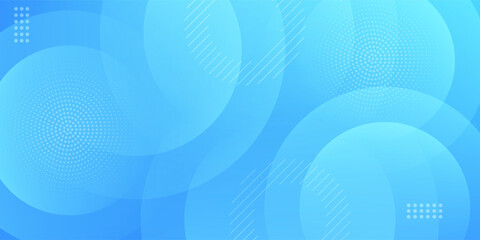 Abstract background, colorful. Blue  gradations, circle effect style. Modern background, memphis. Eps 10