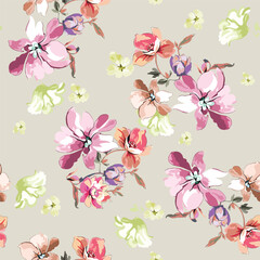 seamless floral background