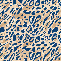 seamless leopard skin pattern