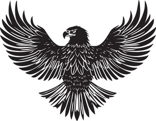 Abstract geometric shape silhouette isolated on transparent background