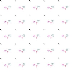 seamless pattern with hearts
