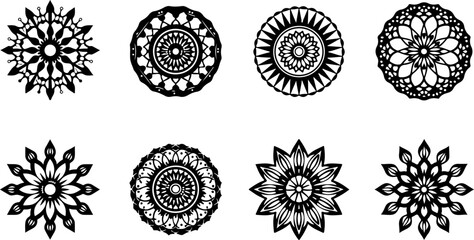 tribal, tattoo, symbol, abstract, flame, design icon, pattern,  vector bundle