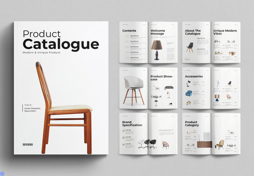 Product Catalogue Template