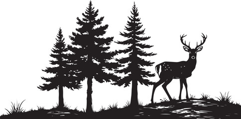 Abstract geometric shape silhouette isolated on transparent background