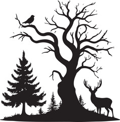 Abstract geometric shape silhouette isolated on transparent background