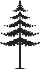 Minimalist black silhouette of a bird in flight isolated on transparent background