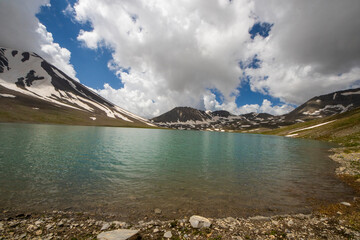 mountain lake landscape