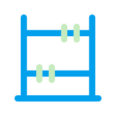 abacus duo tone icon