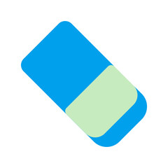 eraser duo tone icon