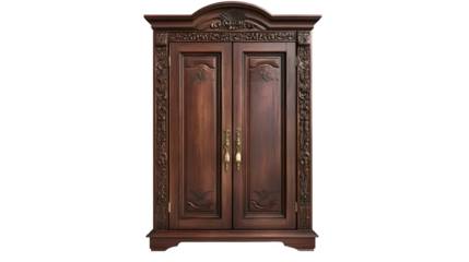 Ornate Wooden Cabinet