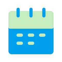 schedule duo tone icon