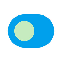 toggle button duo tone icon