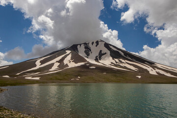 mountain lake landscape