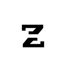 Modern ZS Logo Design  Minimalist Vector for Branding