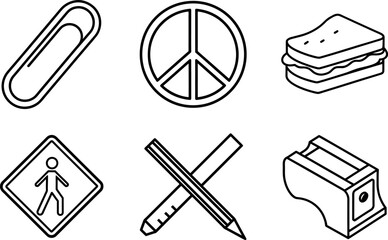 Peace and Protest Awareness Icon Collection