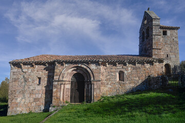 Romanesque Church of La Asuncion in Monasterio, Palencia