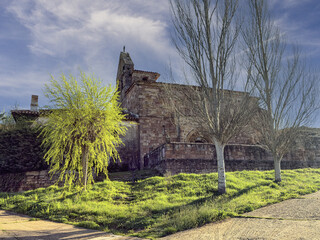 Church of San Bartolome in Bustillo de Santullan, Palencia