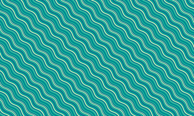 Colorful Wavy Line Pattern with Seamless Vibrant Flow