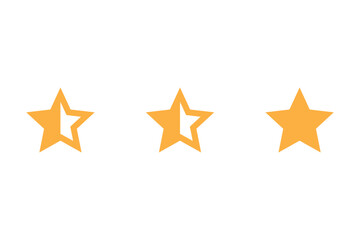 Star Rating or Partial and Full Star Rating