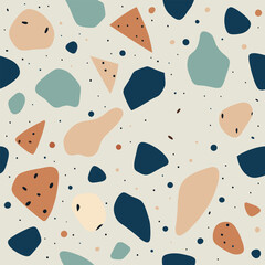 terrazzo tiles illustration