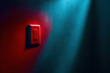 switch on the wall
