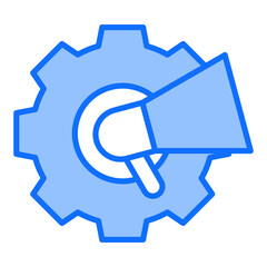 Obraz premium Marketing Management Icon